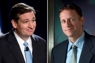 Ted Cruz, Peter Thiel