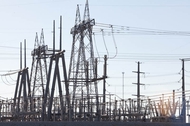 An electrical substation in Comfort, TX.