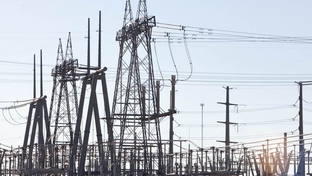 An electrical substation in Comfort, TX.