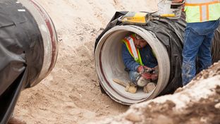 Once finished, this pipeline will be able to supply supplementary water from the Hickory Aquifer for San Angelo in 2013.