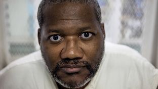 Preston Hughes interview two months before Hughes' first scheduled execution date, TDCJ Polunsky Unit, Livingston, Texas. September 19, 2012.