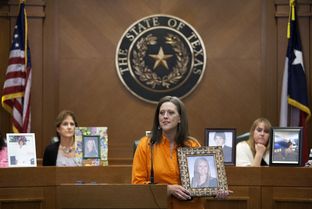 Jeanne Brown, whose daughter Alex Brown died in a 2009 accident while texting and driving, spoke Jan. 29, 2013, in support of a bill making texting and driving illegal. Texas is one of 11 states without a state-wide ban on texting while driving, though multiple cities have passed ordinances making it illegal.
