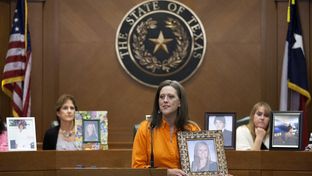 Jeanne Brown, whose daughter Alex Brown died in a 2009 accident while texting and driving, spoke Jan. 29, 2013, in support of a bill making texting and driving illegal. Texas is one of 11 states without a state-wide ban on texting while driving, though multiple cities have passed ordinances making it illegal.