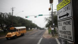 Although Texas is one of 11 states without a state-wide ban on texting and driving, cell phone use while driving is illegal for those under 18 and in school zones.