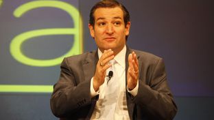 Ted Cruz at a panel on the future of Texas politics, at The Texas Tribune Festival on Sept. 22, 2012.