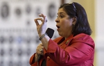 Senator Leticia Van de Putte discusses the "devious nuns" that live in her San Antonio district while talking about the Voter ID bill up today in the Texas Senate.  