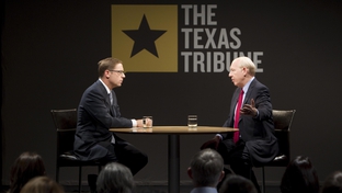 Bill White being interviewed by Evan Smith on October 15, 2010 in Austin.