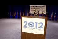 The Texas Democratic state convention on June 8, 2012