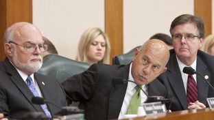 Sunset Advisory Commission members Sen. Nichols R-Jacksonville, Sen. Whitmire D-Houston and Sen. Patrick R-Houston during June 5th, 2012 meeting