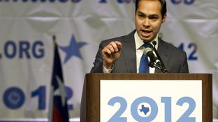 June 8th, 2012: Mayor of San Antonio, Julian Castro gives keynote at the Texas Democratic Convention in Houston, Texas