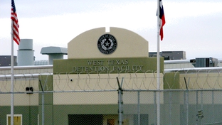 Immigration detention facility in Hudspeth County just outside of Sierra Blanca about 100 miles east of El Paso.