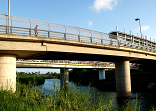 Brownsville, TX. Bridge No 1 to Matamoros.  