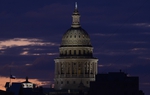 The Capital at dawn opening day of the 82nd legislative session on January 11, 2011.

