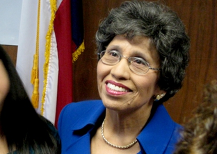 Democrat Linda Chavez-Thompson on January 4, 2010