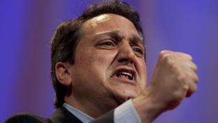 Steve Munisteri, campaigning for Texas GOP chairman at the party convention in Dallas.