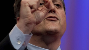 Steve Munisteri campaigning for Texas GOP chairman.