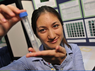Li Boynton, one of three top winners at Intel ISEF 2009.