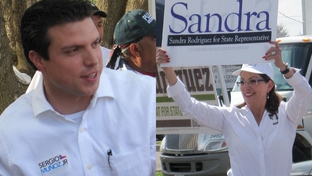 Sergio Muñoz and Sandra Rodriguez