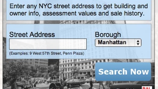 A developer created a widget allowing anyone to search more than 5 million property records in New York City.