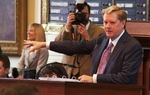 State Rep. Jim Pitts, R-Waxahachie, lays out House Bill 1.