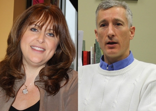 Marsha Farney and Brian Russell