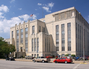 Travis County Courthouse in Austin, Texas.
