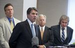 Gov.&nbsp;Rick Perry&nbsp;called on state lawmakers on Monday to find $1.6 billion to give Texas businesses relief from the state&rsquo;s franchise tax.