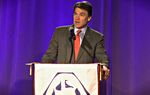 Gov. Rick Perry called on dedicating future growth in the state&rsquo;s motor vehicle sales taxes to be used to pay for road projects.