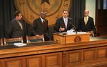 At a news conference leading up to Wednesday&rsquo;s oral arguments before the U.S. Supreme Court, some Democratic lawmakers said the issue at hand &mdash; whether to uphold Section 5 of the 1965 Voting Rights Act &mdash; deals with a statute that has helped propel minorities to more equal ground in a state with a history of racial discrimination.
