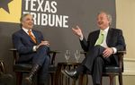 At this morning's TribLive conversation, University of Texas System Chancellor Francisco Cigarroa and Texas A&amp;M University System Chancellor John Sharp talked about the per-student decline in state funding of higher education and whether excellence is achievable on a lean budget.