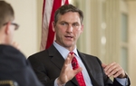 At yesterday's TribLive conversation, Craig James argued his infamous history as a college football star and sportscaster won't hamper his U.S. Senate candidacy.