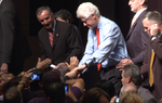 President Bill Clinton stops in San Antonio late Thursday to rally with U.S. Rep. Ciro Rodriguez, D-San Antonio, who's facing a tough re-election challenge from Republican Francisco "Quico" Canseco. 