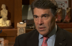 Gov. Rick Perry says the state has to live within its means and that "there's nothing new" about that.