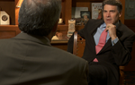 Gov. Rick Perry says he and California Gov. Jerry Brown have been comparing notes on the budget, Medicaid, and the federal government.