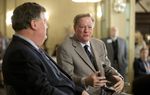 At Thursday's TribLive conversation, state Sen. Tommy Williams, R-The Woodlands, and state Rep. Jim Pitts, R-Waxahachie, discussed what the state should do about its exploding Medicaid obligations.