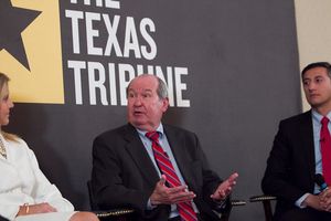 At Thursday's TribLive conversation, state Rep. Giovanni Capriglione, R-Southlake, and ethics and campaign finance lawyer Randall "Buck" Wood talked to the Tribune's Ross Ramsey about transparency in political giving.