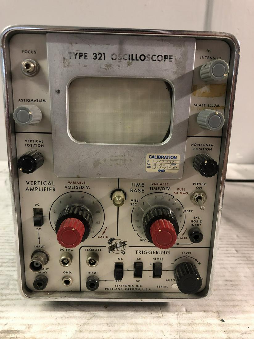 Vintage Tektronix Oscilloscope, Type 321 eBay