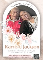 Karrold Deanne Jackson (1938 - 2024)