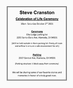 Stephen "Steve/Scotty" Cranston (1953 - 2021)