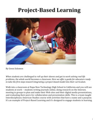 Project Based Learning
