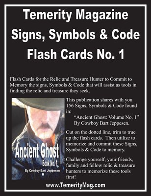Temerity Magazine: Signs, Symbols & Code Flash Cards No 1