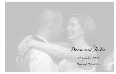 Becca and Justin - Party and Preparations