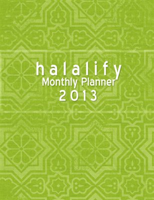 Halalify Yearly Planner with Hijri Dates