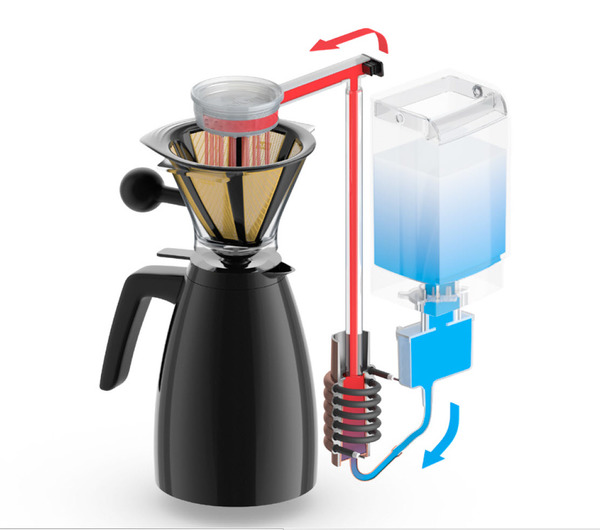 Bodum Bistro 40oz Electric Thermal Carafe Drip Coffee Maker Whole