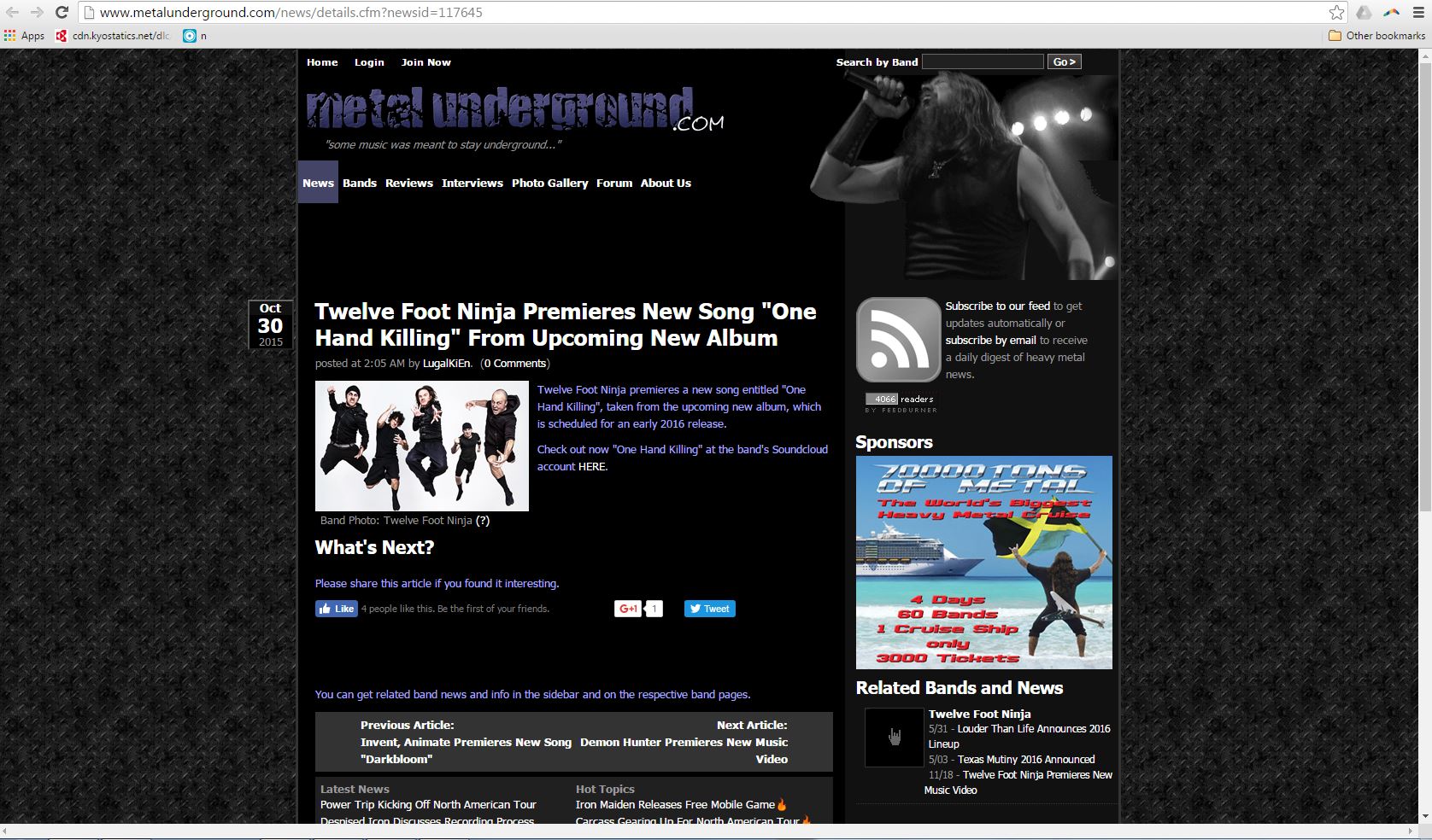 Marauder http twelvefootninja maraudergroup com