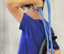 Photo of Blue Stretching Rope (8' Soft)