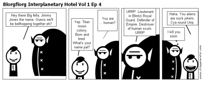 Blorgflorg Interplanetary Hotel Vol 1 Ep 4