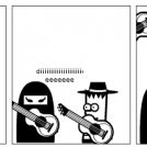 gevaarlijke gitaarles