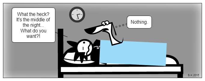 Cartoon: Dogs these days