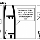 Hurry. that's for yesterday